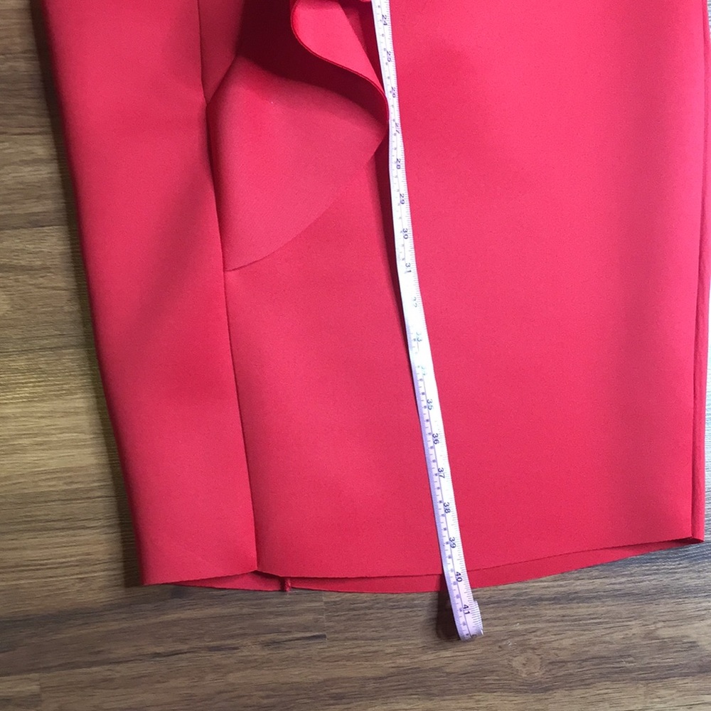 🔥 Red Ruffled Bandage Maxi Skirt - Picture 8 of 8
